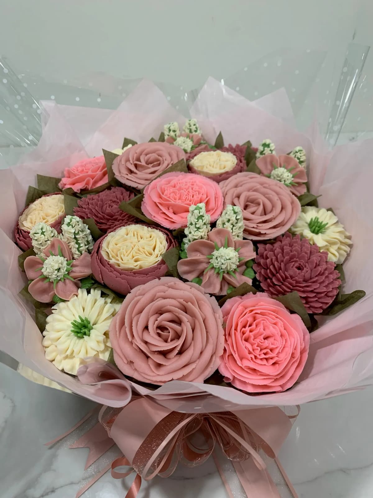 19-Cupcake Bouquet