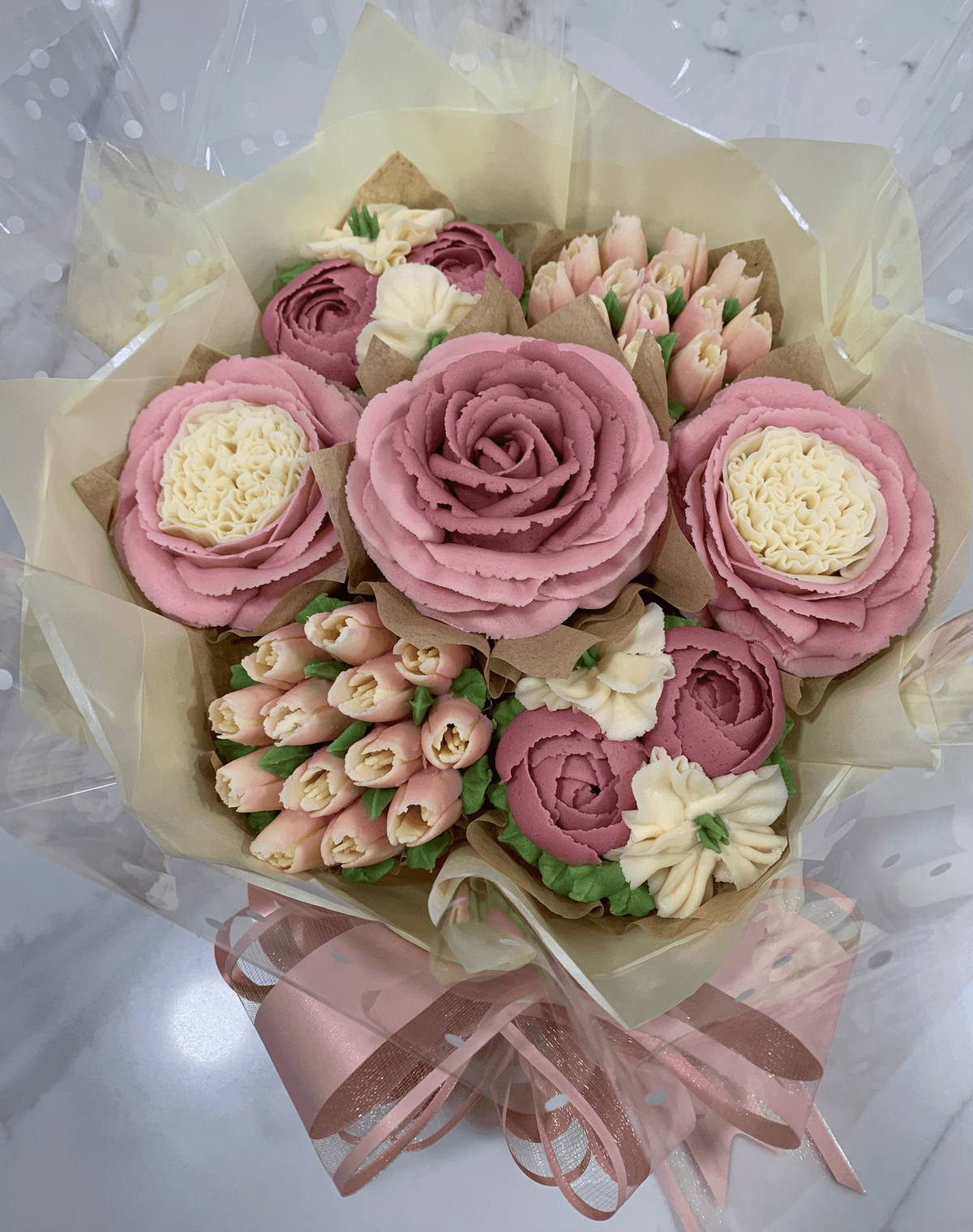 7-Cupcake Bouquet
